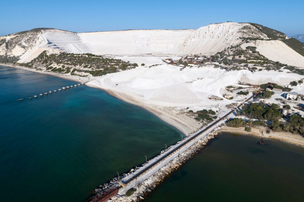 Γυαλί Ορυχείο Ελαφρόπετρας